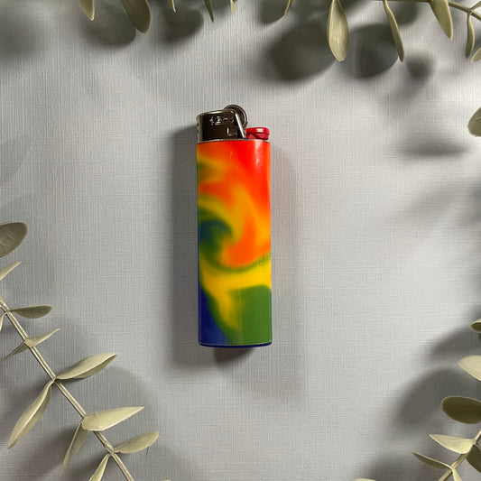 Tie dye lighter