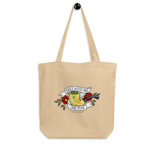 Not a pipe tote bag