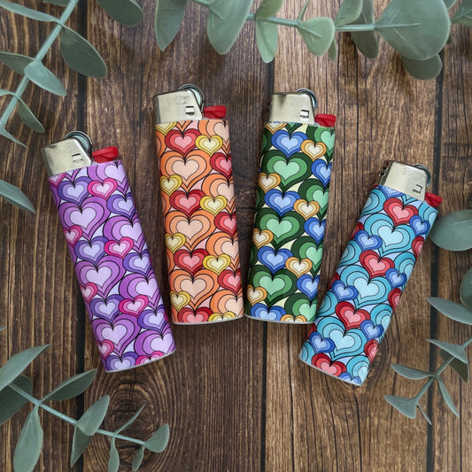 Hearts lighters