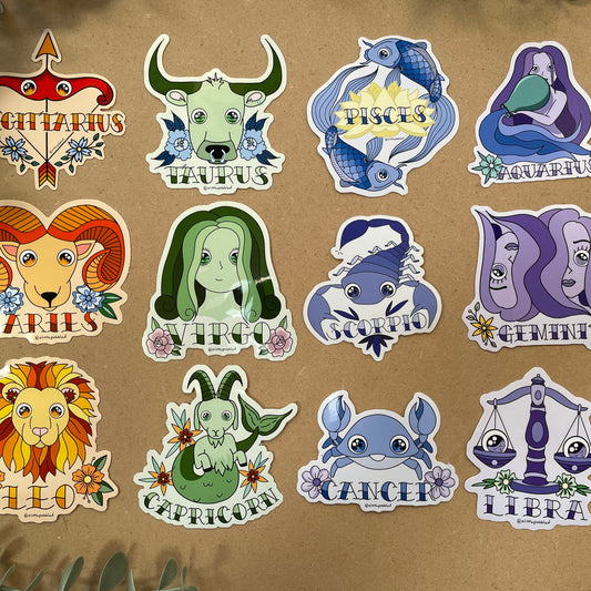 Astrology stickers