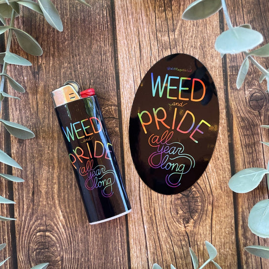 Weed & pride duo